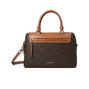 COPY - New Calvin Klein Opal Signature Satchel/Crossbody handbag mom gift